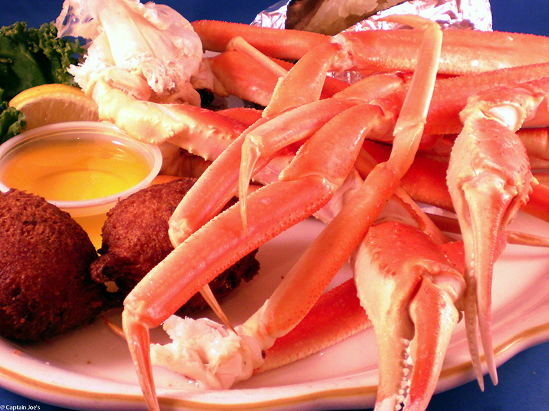 Snow Crab Dinner Captain Joe's Seafood, Georgia